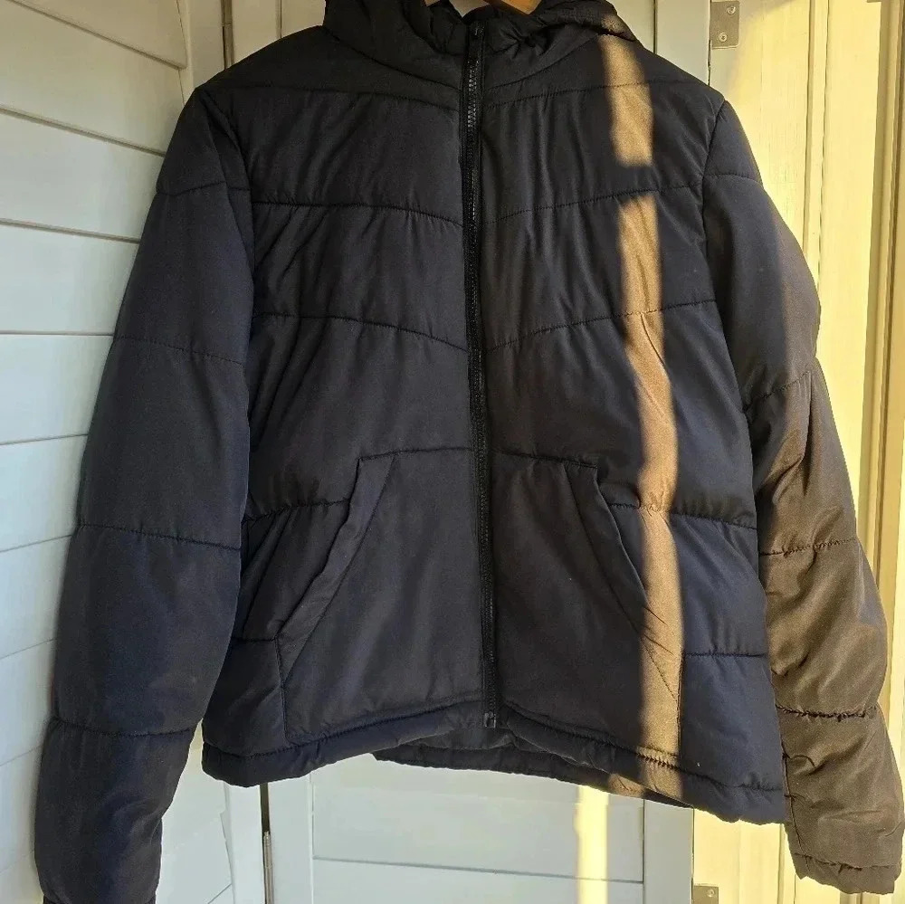 Noisy May Black Warm Puffer Jacket size Junior L